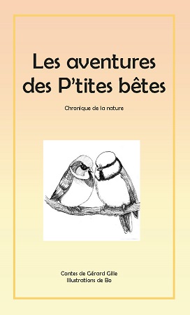 Illustration pour un livre publié : Les aventures  des P'tites bêtes