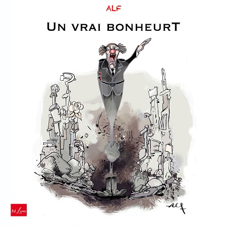 Illustration pour un livre publié : Un vrai bonheurT