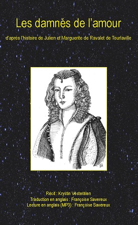 Illustration pour un livre publié : Les damnés de l'amour (fr-anglais)