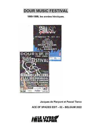 Illustration pour un livre publié : Dour Music Festival - 1989-1999, les années héroïques.