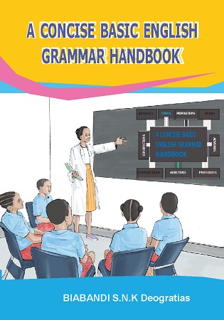 Illustration pour un livre publié : A CONCISE  BASIC ENGLISH GRAMMAR HANDBOOK