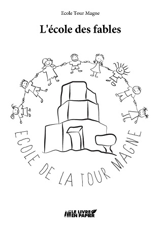 Illustration pour un livre publié : A l'école des fables