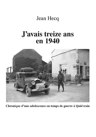 Illustration pour un livre publié : J'avais treize ans en 1940 - Chronique d'une adolescence en temps de guerre
