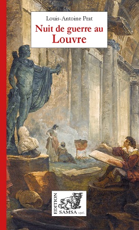 Illustration pour un livre publié : Nuit de guerre au Louvre