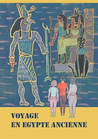 Illustration pour un livre publié : Voyage en Egypte Ancienne