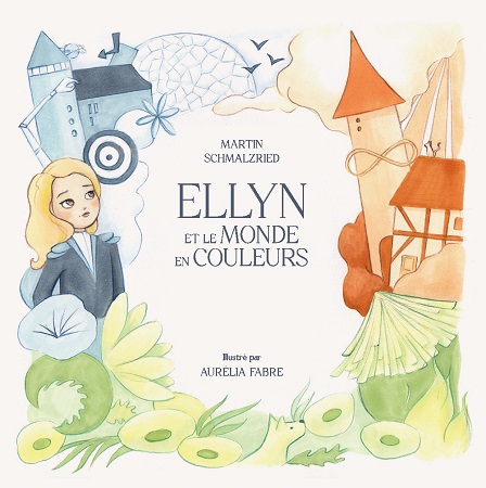 Illustration pour un livre publié : Ellyn et le monde en couleurs