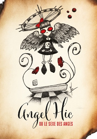 Illustration pour un livre publié : Angel Hic ou le sexe des anges