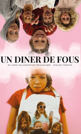 Illustration pour un livre publié : Un diner de fous