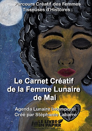 Illustration pour un livre publié : Le Carnet Créatif de la Femme Lunaire de Mai