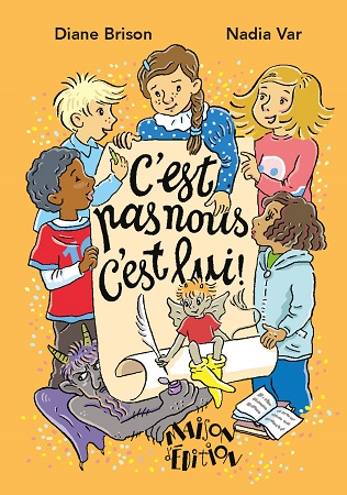 Illustration pour un livre publié : C'est pas nous, c'est lui!