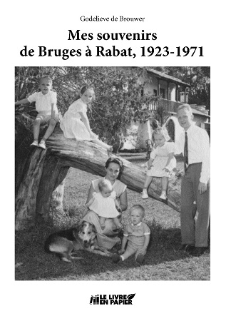 Illustration pour un livre publié : Mes souvenirs de Bruges à Rabat, 1923-1971