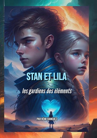 Illustration pour un livre publié : Stan et Lila : les gardiens des éléments