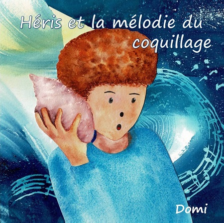 Illustration pour un livre publié : Héris et la mélodie du coquillage