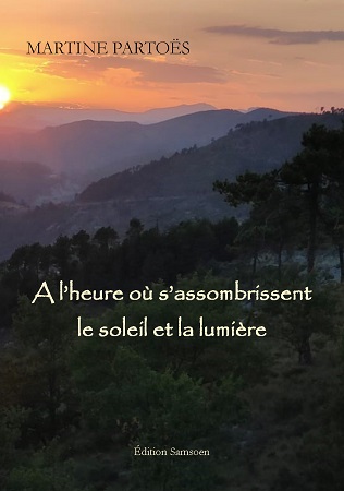 Illustration pour un livre publié : A l'heure où s'assombrissent le soleil et la lumière
