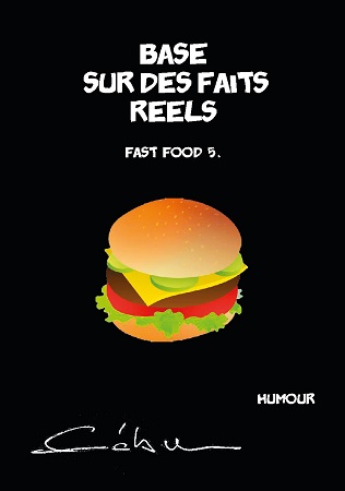 Illustration pour un livre publié : Fast food