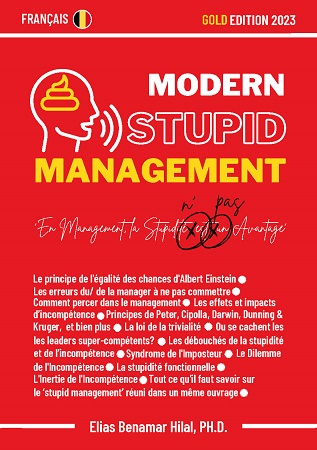 Illustration pour un livre publié : Modern Stupid Management (FR)