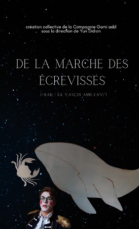 Illustration pour un livre publié : De la marche des Écrevisses