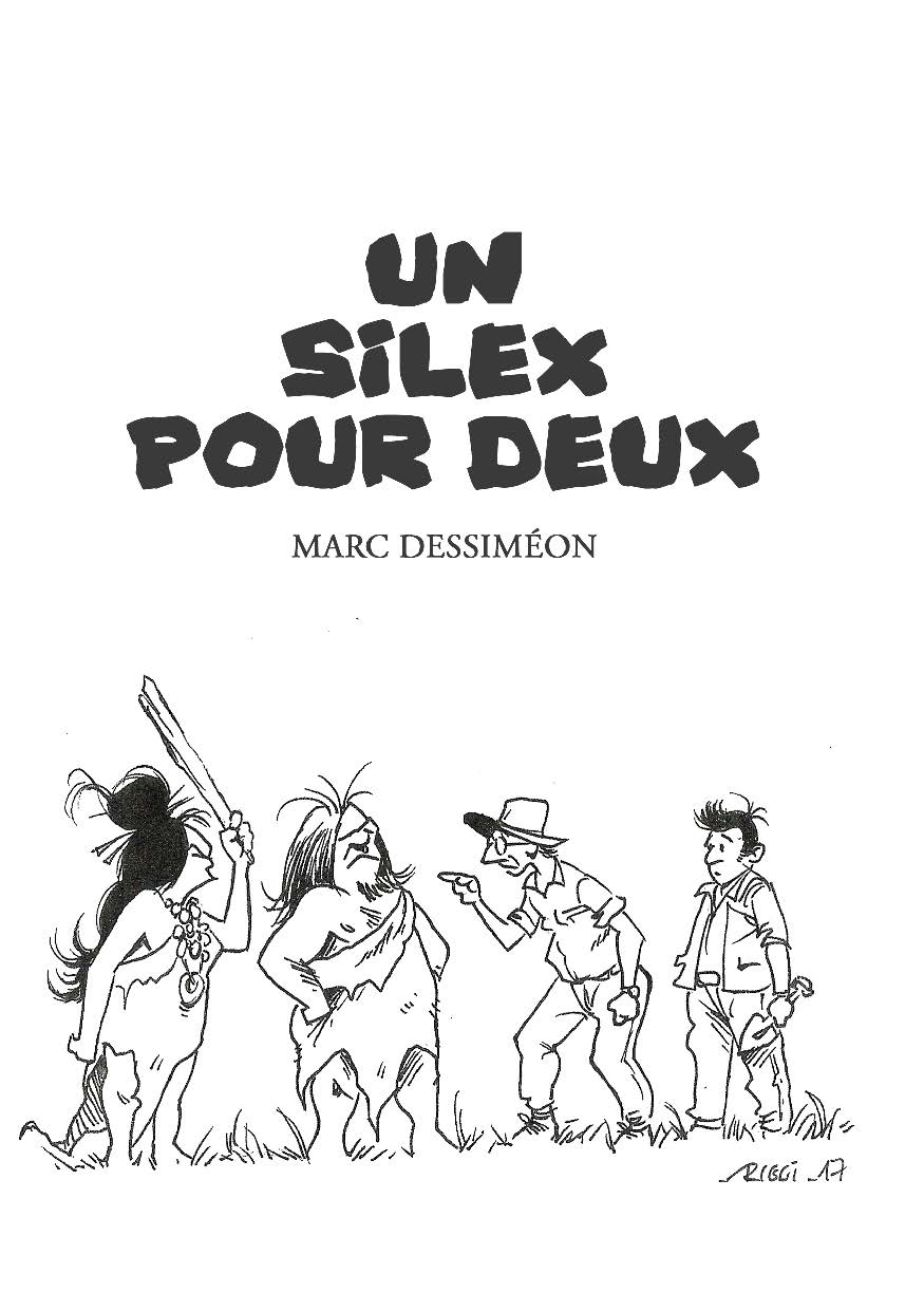 Illustration pour un livre publié : UN SILEX POUR DEUX