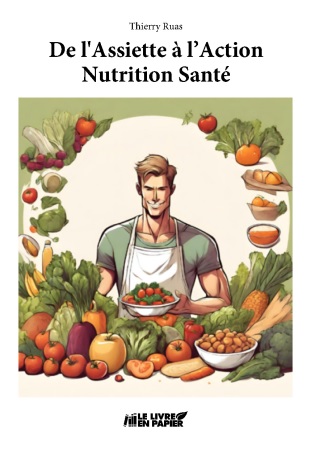 Illustration pour un livre publié : De l'Assiette à l'Action : Votre Plan pour une Meilleure Santé
