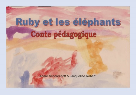 Illustration pour un livre publié : Ruby et les éléphants