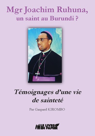 Illustration pour un livre publié : Mgr Joachim Ruhuna, un saint au Burundi ?