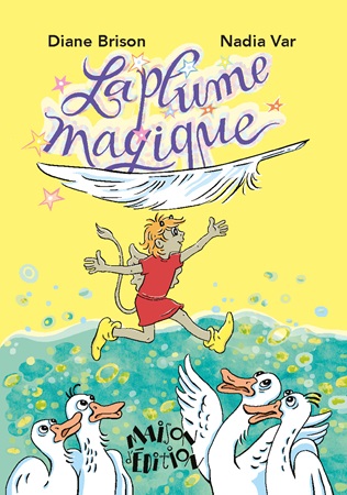 Illustration pour un livre publié : La plume magique