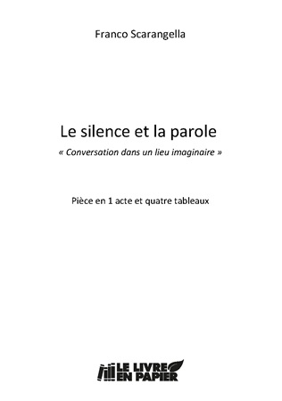 Illustration pour un livre publié : Le silence et la parole