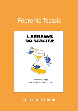 Illustration pour un livre publié : L'arnaque du sablier