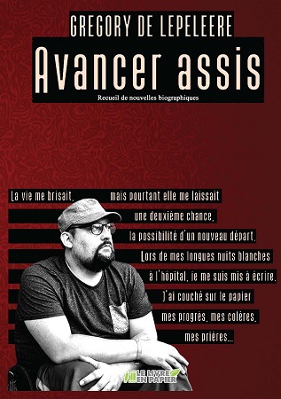 Illustration pour un livre publié : Avancer assis