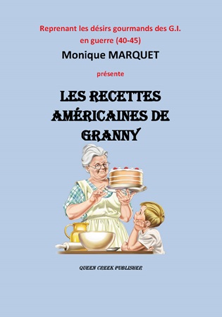 Illustration pour un livre publié : Les recettes américaines de Granny