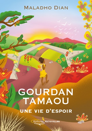 Illustration pour un livre publié : Gourdan Tamaou, une vie d'espoir (version privée)