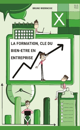 Illustration pour un livre publié : La formation, clé du bien-être en entreprise