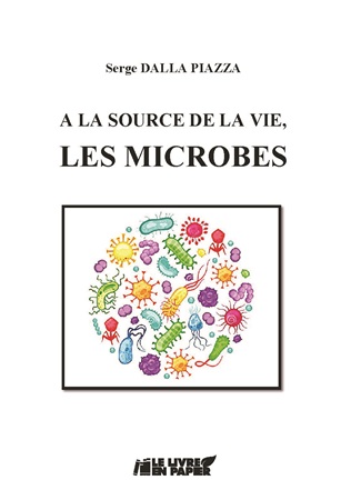 Illustration pour un livre publié : A la source de la vie, les microbes