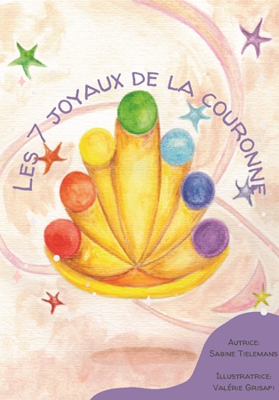 Illustration pour un livre publié : Les sept joyaux de la couronne