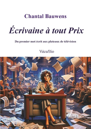 Illustration pour un livre publié : Ecrivaine à tout prix