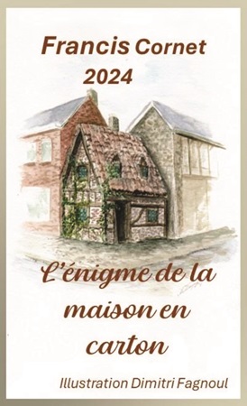 Illustration pour un livre publié : L'énigme de la maison en carton