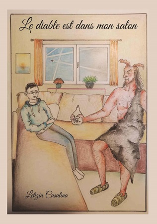 Illustration pour un livre publié : Le diable est dans mon salon