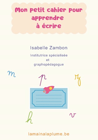 Illustration pour un livre publié : Mon petit cahier pour apprendre à écrire