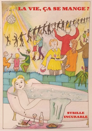 Illustration pour un livre publié : La vie, ça se mange ?