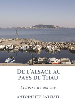 Illustration pour un livre publié : De l'Alsace au pays de Thau, histoire de ma vie