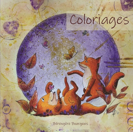 Illustration pour un livre publié : Coloriage