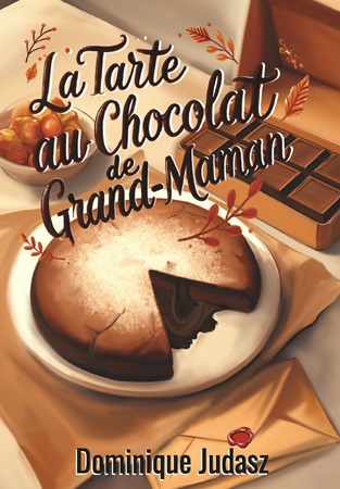 Illustration pour un livre publié : La tarte au chocolat de grand-maman