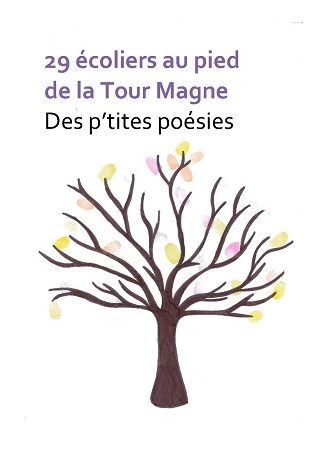 Illustration pour un livre publié : Des p'tites poésies