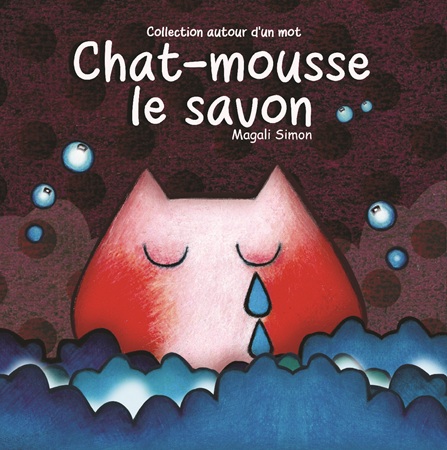Illustration pour un livre publié : Chat-mousse le savon