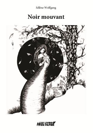 Illustration pour un livre publié : Noir mouvant