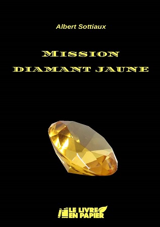 Illustration pour un livre publié : Mission diamant jaune