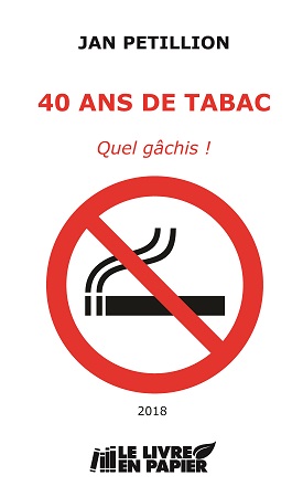 Illustration pour un livre publié : 40 ans de tabac - Quel gâchis!