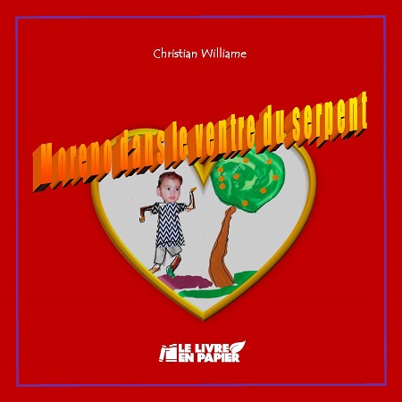 Illustration pour un livre publié : MORENO DANS LE VENTRE DU SERPENT