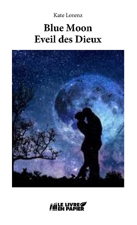 Illustration pour un livre publié : Blue Moon - L'éveil des Dieux