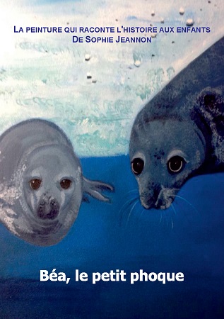 Illustration pour un livre publié : Béa, le petit phoque